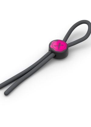 Cockring Lasso Ajustable - Noir