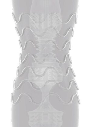 Masturbateur Dorcel Double OO 2 en 1 - Blanc