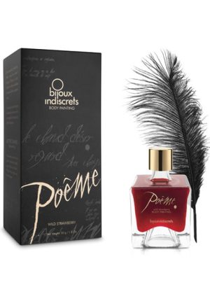Poème - Peinture pour corps - Fraise Sauvage