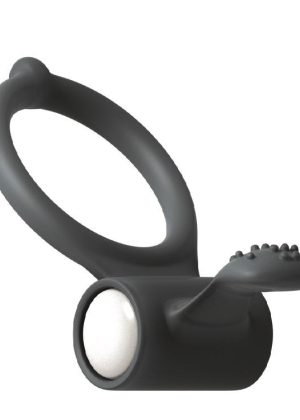 Cockring Vibrant Dorcel Power Clit - Noir