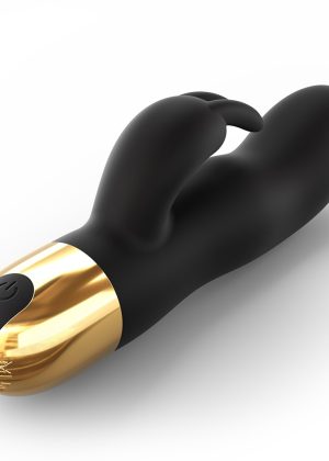 Vibromasseur Rabbit Expert G - Noir et Or