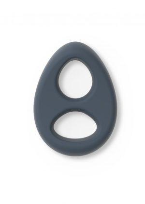 Cockring Liquid-soft ultra doux - Gris