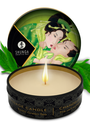 Mini bougie de massage - Zenitude Thé vert exotique