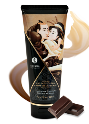 Crème de Massage délectable - Chocolat enivrant