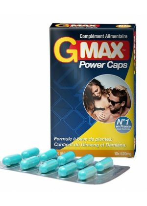 Gmax Power Caps Homme - 10 gélules