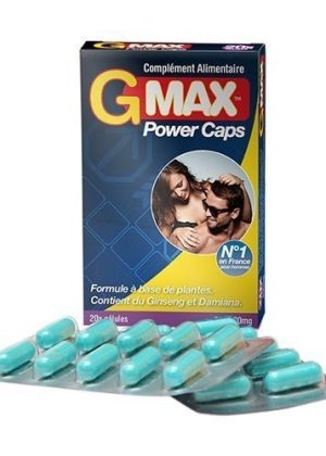 Gmax Power Caps Homme - 20 gélules