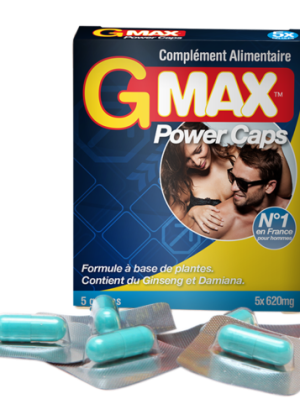 Gmax Power Caps Homme - 5 gélules