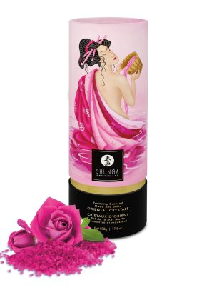 Sel de bain moussant - Cristaux d'orient - Aphrodisia rose