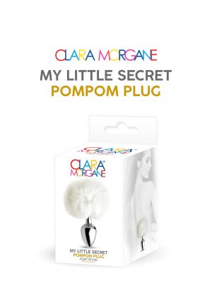 My little secret pompom plug - blanc