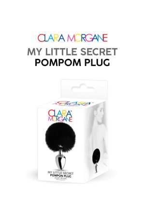 My little secret pompom plug - noir