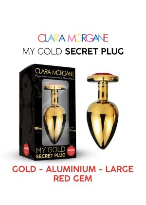 My Gold Secret Plug - Rouge