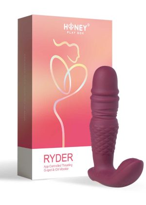 Ryder - Vibromasseur et va et vient double stimulation avec application