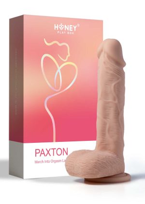 Paxton gode réaliste vibrant et rotatif avec appli 21 cms - Chair