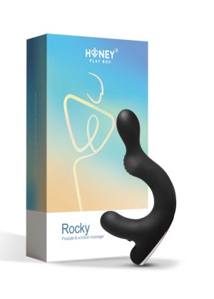 Rocky - vibromasseur pour la prostate et le scrotum - Noir