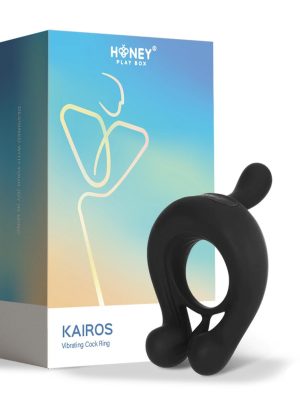 Kairos Anneau vibrant 3 points - Noir