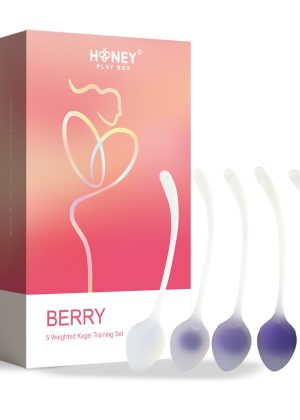 Berry - Set de 5 Boules de geisha - Prurple