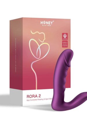 RORA 2 Capteur de pression G-Spot rotatif et stimulateur clitoridien