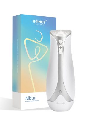 Albus masturbateur gonflable et aspirant - Blanc