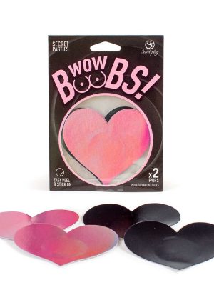 WOW BOOBS ! Cache-tétons coeur