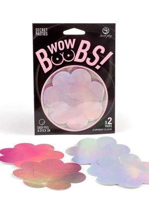 WOW BOOBS ! Cache-tétons fleur