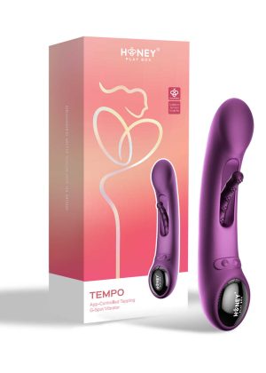 Tempo vibromasseur G-spot avec capteurs de pression et application