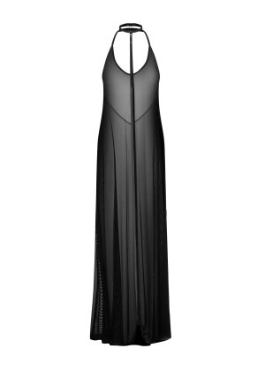Nuites robe longue - Noire