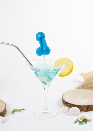 SUCETTE PÉNIS GIN TONIC AVEC ALCOOL