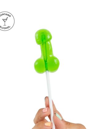 SUCETTE PÉNIS CAIPIRINHA AVEC ALCOOL