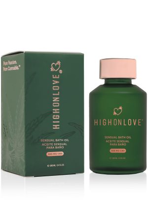 Huile de bain sensuelle avec 300 mg de CBD - 100 ml