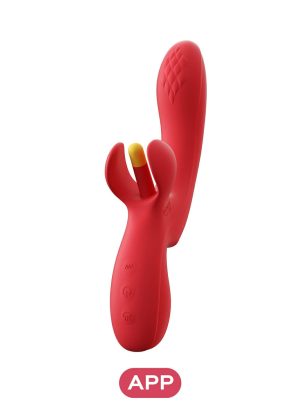 FORTEXA - Vibromasseur à doigt oscillant pour le citoris et le point G avec contrôle via une application