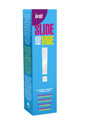 Slide and vibe ! Lubrifiant à base d'eau avec vibration