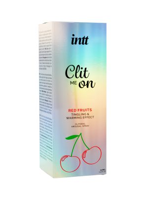 Clit me on red fruits - Vibrateur liquide en spray pour le clitoris