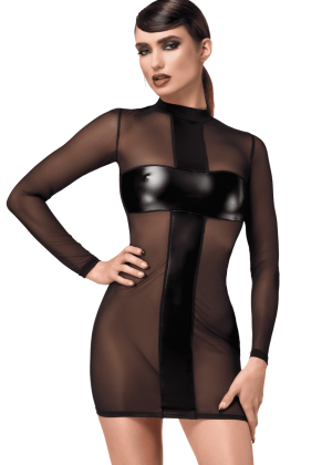 F369 Crossfire Mini Robe en maille et wetlook