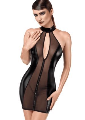 F370 Luxuria Mini robe cristal transparente