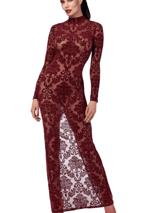 F383 Kink Royal longue robe