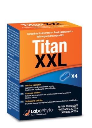 Titan XXL Homme - 4 comprimés