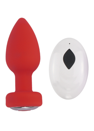Plug Anal Vibrant Télécommandé SHAKY Rouge