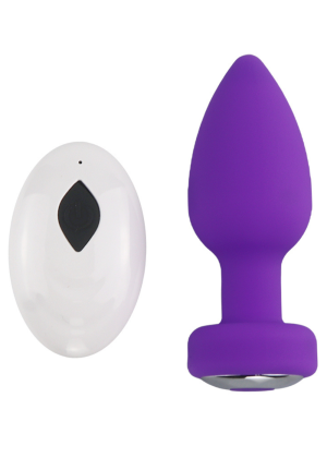 Plug Anal Vibrant Télécommandé SHAKY Violet