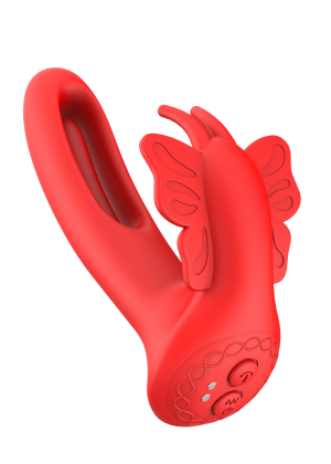 Vibromasseur FLY PULSE Papillon à Double Action Télécommandé